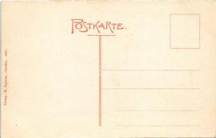 Olomouc, Olmütz; Niederring / square, shop of Johann Lofler, market (EK)