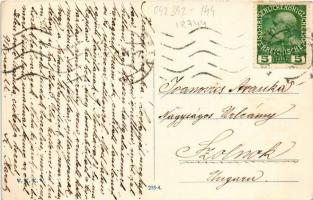 1915 Praha, Prag, Prague; Kaiser Franz Josefs-Bahnhof / railway station (EK)