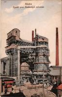 Kladno, Vysoké pece Kladenskych zelezáren / ironworks, iron factory, blast furnaces