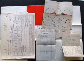 cca 1900-1930 15 darab német okmány és érdekesség / 15 German official documents and interesting papers