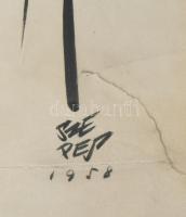 Szepes Béla (1903-1986): Forgács Ernő (1930-2019), labdarúgó, az FTC játékosának és későbbi utánpótl...