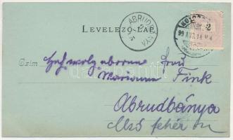 1899 Kolozsvár, Cluj; Új megyeház. Ferencz és Társa fényképészeti műterméből / new county hall (vágo...