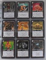 Hatalom Kártyái (HKK) tétel 202db kártyalappal mappalapokra rendezve, 2003 körüli kiadások, nagyobbr...