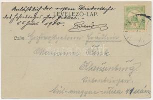 1900 Kolozsvár, Cluj; Bénig-palota, Wagner Sebestyén, Bojáki Sándor üzlete, este holdfényben / palac...