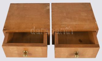 2 darab ékszeres szekrény, 19x18x9 cm