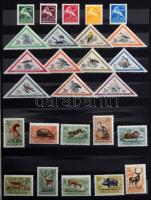 Hatalmas magyar tétel: gyűjtemények gyűjteményrészek, több példányos tételek, főleg modern anyag 20 ...