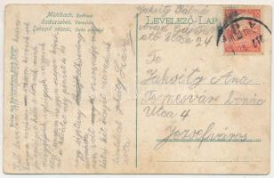 1917 Szászsebes, Mühlbach, Sebesul Sasesc, Sebes; Primaria. Erich Hutter / Rathaus / községháza / to...