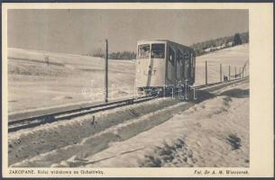 Zakopane Gubalowka hill funicular in winter