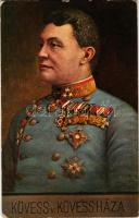 General der Infanterie Kövess von Kövessháza / WWI Austro-Hungarian K.u.K. military art postcard, Infantry General. G.G.W.II. Nr. 150. s: J. Jaunbersin (kopott sarkak / worn corners)
