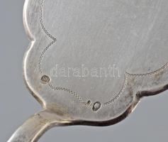 Ezüst (Ag) 6 személyes 40 részes evőeszköz készlet, 1872-1937, illetve 1937-1966 közötti fémjel, klf...