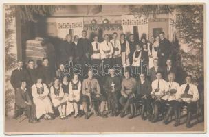 Nagysink, Gross-Schenk, Cincul Mare, Cincu; csoportkép / group picture. Emil Tschurl photo (fl)