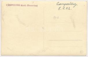 1942 Campulung Moldovenesc, Moldvahosszúmező, Kimpolung (Bukovina, Bucovina, Bukowina); view. photo
