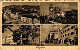 1939 Beregszász, Beregovo, Berehove; mozaiklap. Schönberger Lajos kiadása / multi-view postcard (EB)