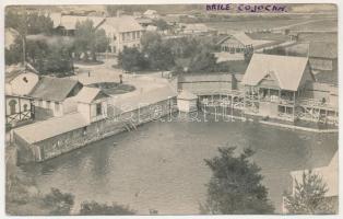 Kolozs, Kolozssósfürdő, Kolozsfürdő, Cojocna; fürdő / spa. photo (gyűrődések / creases)