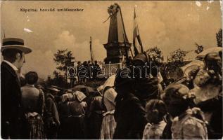 Kápolna, 48-as honvéd emlékszobor. Baross nyomda (felületi sérülés / surface damage)