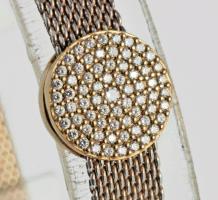 Pandora Reflection ezüst (Ag) karkötő, kövekkel kirakva, h: 19cm, bruttó 14 g, számlával, díszdobozb...