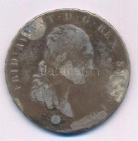 Német Államok / Szászország-Albertine 1810SGH 4/3T Ag "I. Frigyes Ágost" (27,43g) T:F lyuk...