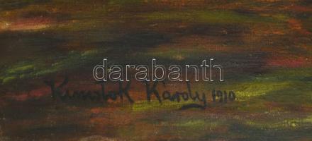 Kernstok Károly jelzéssel: Erdőrészlet. Olaj, vászon. Kissé sérült. 60x80 cm