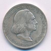 1936. 2P Ag "Liszt" T:AU,XF patina
Adamo P7.3