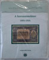 Adamovszky István: Magyarország Bankjegyei 3. - A koronarendszer 1892-1925. Színes bankjegy katalógu...