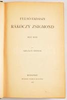 Magyar Történeti Életrajzok, III. évf. 1-4. köt., egybekötve: Szilágyi Sándor: Felső-vadászi Rákóczy Zsigmond. 1622-1652. Magyar Történeti Életrajzok. Szerk.: Szilágyi Sándor. (III. évf. 1. köt.) Bp., 1886., Méhner Vilmos, (Franklin-ny.), 4+183 p. + 7 (képtáblák, közte egy kétoldalas, egy színes, és két kihajtható hasonmás) t. Oldalszámozáson belül gazdag fekete-fehér szövegközti és egészoldalas képekkel, hasonmásokkal illusztrált.; Szádeczky Lajos: Kornyáti Békés Gáspár. 1520-1579. Magyar Történeti Életrajzok. Szerk.: Szilágyi Sándor. (III. évf. 2. köt.) Bp., 1887., Méhner Vilmos, (Franklin-ny.),1 (címkép) t.+4+103 p. + 10 (képtáblák, közte egy színes, egy kihajtható hasonmás) t. Oldalszámozáson belül gazdag fekete-fehér szövegközti és egészoldalas képekkel, hasonmásokkal illusztrált.; Deák Farkas: Uzoni Béldi Pál. 1621-1679. Magyar Történeti Életrajzok. Szerk.: Szilágyi Sándor. (III. évf. 3. köt.) Bp., 1887., Méhner Vilmos, (Franklin-ny.),1 (címkép) t.+4+215 p. + 12 (képtáblák, egy színes, egy két oldalas kromolitográfia, két kihajtható hasonmás) t. Oldalszámozáson belül gazdag fekete-fehér szövegközti és egészoldalas képekkel, hasonmásokkal illusztrált.; Ipolyi Arnold: Bedegi Nyáry Krisztina. 1604-641. Magyar Történeti Életrajzok. Szerk.: Szilágyi Sándor. (III. évf. 4. köt.) Bp., 1887., Méhner Vilmos, (Franklin-ny.),1 (címkép) t. + 4 + 132 p., + 8 (képtáblák, közte 3 kihajtható hasonmás) t. Oldalszámozáson belül gazdag fekete-fehér szövegközti és egészoldalas képekkel, hasonmásokkal illusztrált. Kiadói aranyozott gerincű szép félbőr-kötésben,