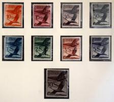 Ausztria gyűjtemények, gyűjteményrészek 6 db jó A/4 + 1 közepes berakóban + 2 SAFE falcmentes + 1 ki...