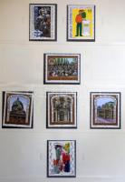 Ausztria gyűjtemények, gyűjteményrészek 6 db jó A/4 + 1 közepes berakóban + 2 SAFE falcmentes + 1 ki...