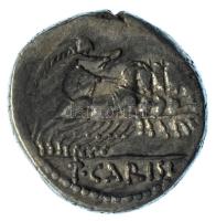 Róma, Köztársaság Kr.e. 46. Denarius Ag (4,13g) T:XF
Roman Republic 46 BC Denarius Ag "T. CARI...