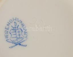 Herendi Viktória mintás bonbonier, jelzett, hibátlan, d: 8,5 cm