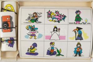 Régi tárasasjátékok: Kalandozás a múltba, Képes kirakó, Babylon teljes játékok + 1 db tárasasjáték t...