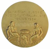 Olaszország 1954. "Torino Tartományi Idegenforgalmi Hivatal / 1954-es Torinoi Úszó-, Műugró- és...