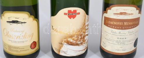 2001-2004 Badacsonyi Muskotály, Szürkebarát és Olaszrizling, 0,75l, bontatlan