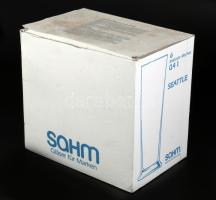 "Beck's" söröspohárkészlet, eredeti dobozában, 6 db, 0,4l, m: 20 cm