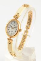 Berney női kvarc óra. Jelzett, kerámia betétes fém szíjjal 16x20 mm