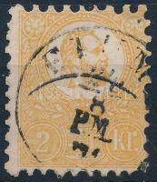 1871 Kőnyomat 2kr "FIUM(E)" (min. 35.000)