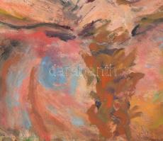 TM jelzéssel: Ülő női alak. Olaj, vászon. Zsellér Jenő, a Tóth Menyhért-i szerzői jogok örököse igaz...