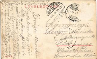 1911 Kecskemét, Erzsébet-laktanya W. L. 318. (Rb)