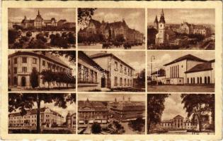 1950 Kecskemét, részletek, mozaiklap (EK)