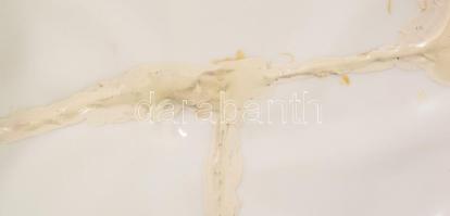 Herendi Viktória mintás fedeles edény, gazdag mintával, szalag fogóval, fedele ragasztott, jelzett, ...