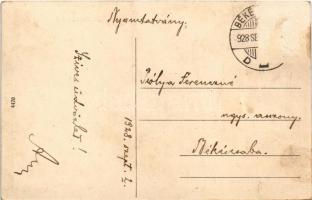 1928 Marosillye, Maros-Illye, Ilia; Maros részlet / Mures riverside (Rb)