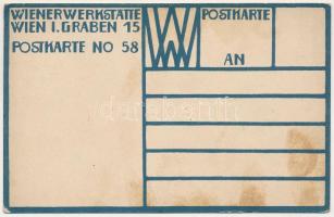 Telefonisches Gespräch. Wiener Werkstätte No. 58. s: Moriz Jung (fl)