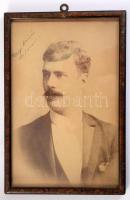 1892 Polonyi Elemér, született Pollatschek Juda Elemér (1870-1942) zongoraművész, zenepedagógus auto...