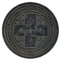 DN "Dealer" jelzetlen Ag póker osztókorong, kaszinózseton (47,23g/50mm) T:AU patina
ND &q...