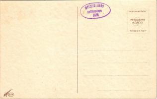 Strand szerelem. Olasz művészlap / Italian art postcard, beach love, couple. Degami 2259. s: T. Corb...