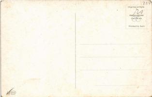 Strand szerelem. Olasz művészlap / Italian art postcard, beach love, couple. Degami 2256. s: T. Corb...