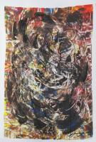 Olvashatatlan jelzéssel: Páros. Vegyes technika, karton. 94,5x65 cm