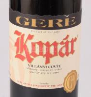 1999 Gere Kopár, villányi cuvée, villányi bordeaux-i - stílusú cabernet sauvignon, merlot és caberne...