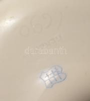 Herendi óherendi eton mintás füles váza, jelzett, fedél nélkül, kopással, m: 22 cm