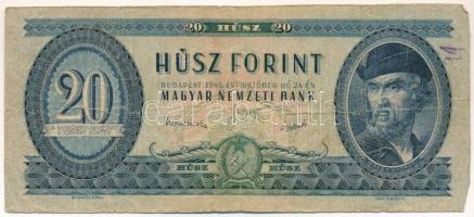 1949. 20Ft "C 932 007650" T:VG Adamo F10