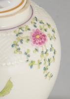 Herendi óherendi Windsor mintás váza, jelzett, fedele feltehetően pótolt, m: 10,5 cm